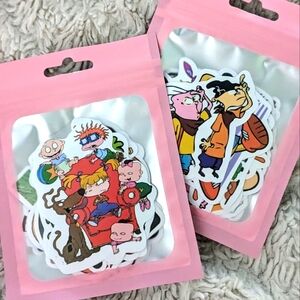 90's Cartoons stickers Grab Bag of 25